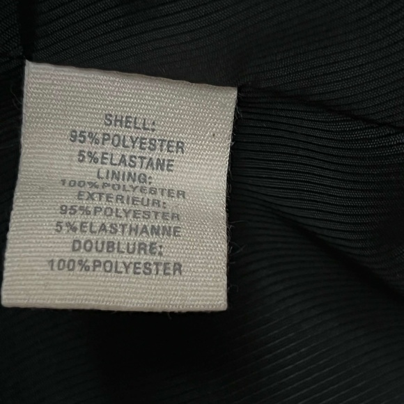 VINTAGE Elizabeth and James blazer - black, double breasted, ruched sleeves - Picture 15 of 16